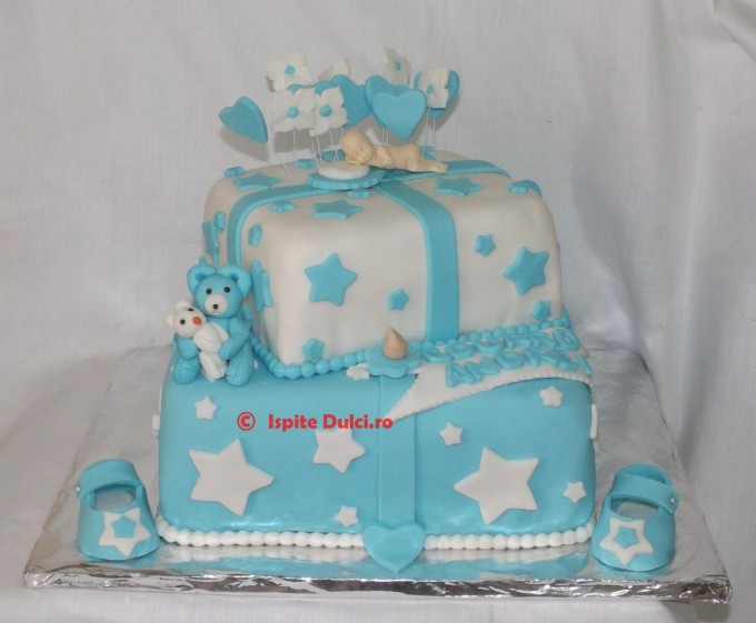 Tort de botez cu ursuleti 2