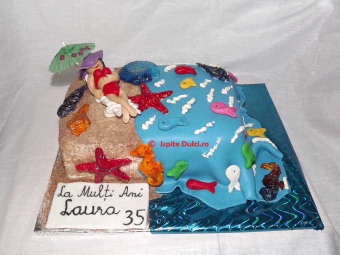 Tort cu plaja 6