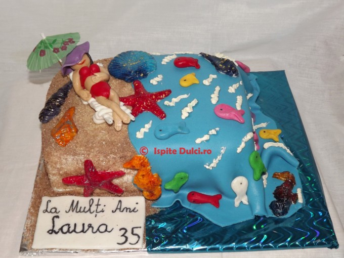 Tort cu plaja